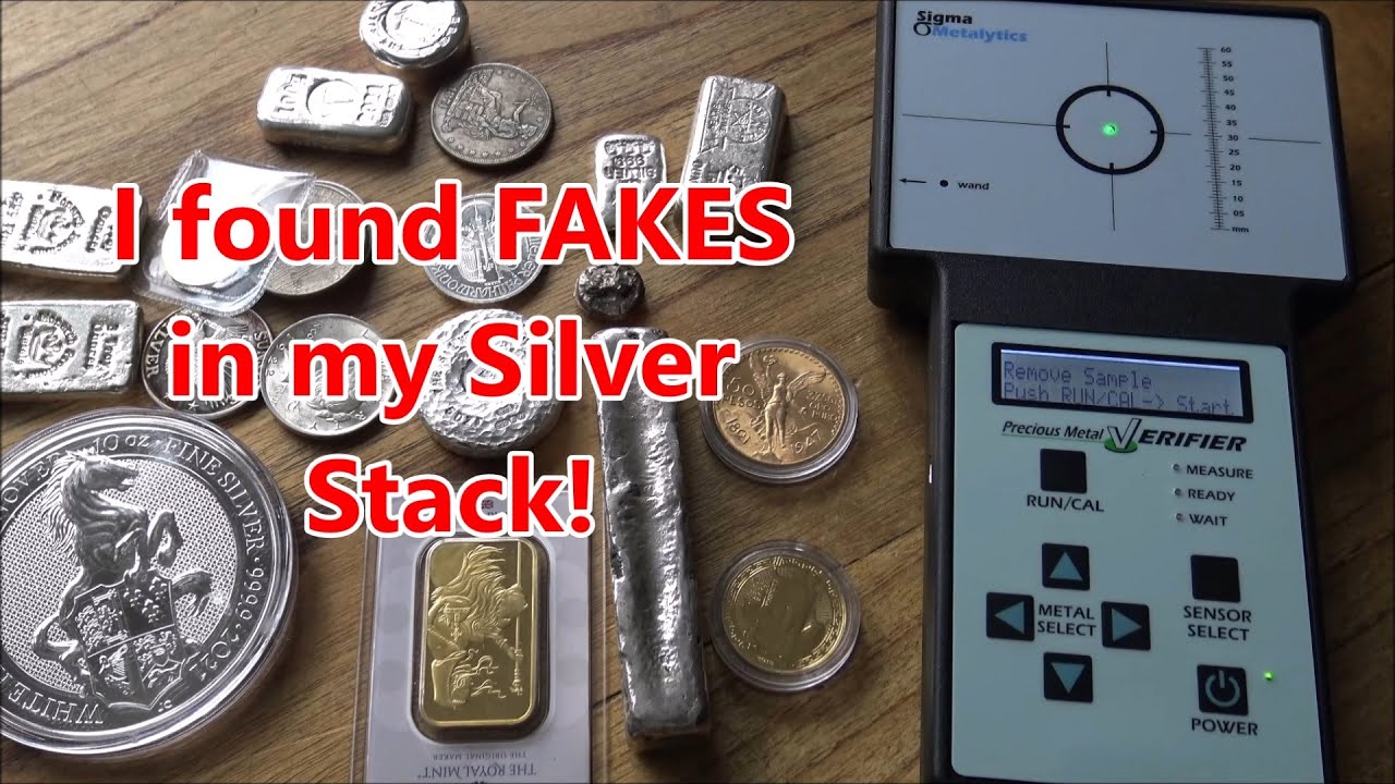 Finding FAKES In my Silver Stack - Testing My Gold & Silver with a Sigma Precious Metals Verifier!