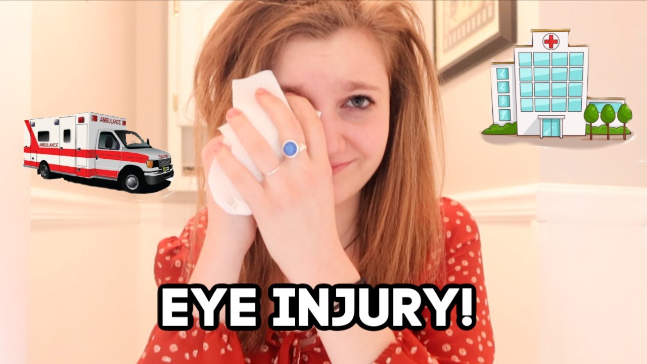 Maggie Almost Went to the E.R. (Eye Injury)