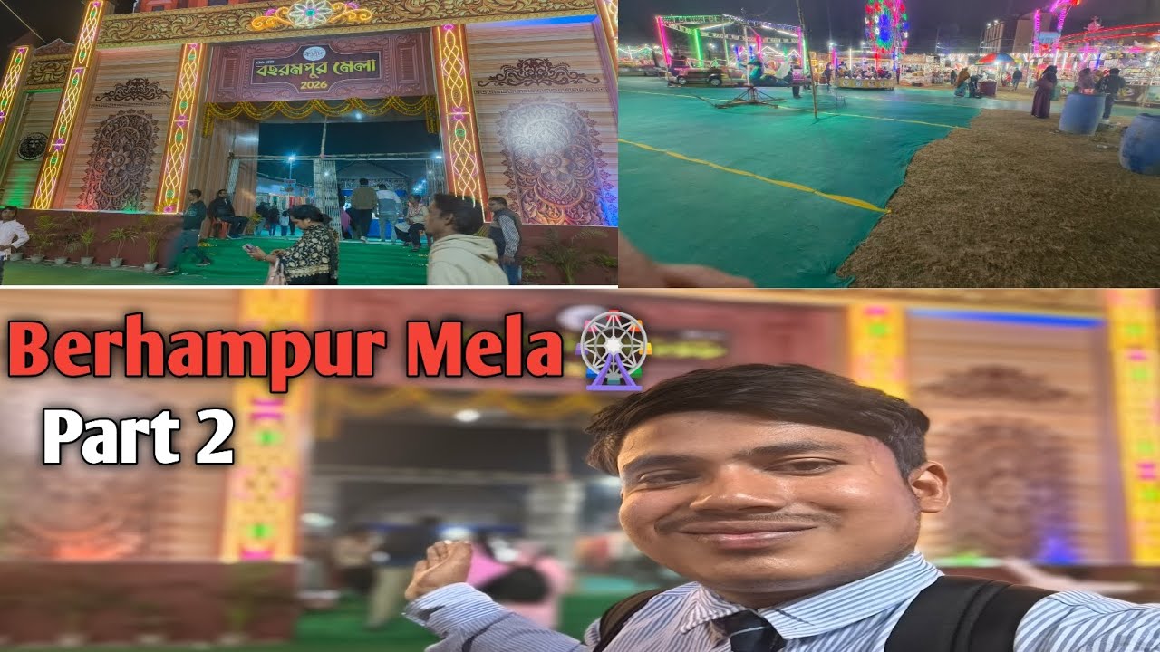 Aj Main gaya Berhampore Mela part-2🎡 
