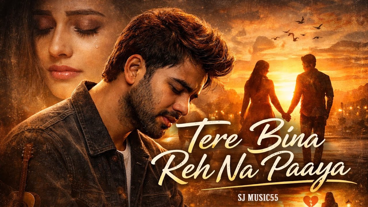 Tere Bina Reh Na Paaya 💔 | Heartbroken Love Song 2026 | Sad Hindi Song | SJ MUSIC55#music #song ​