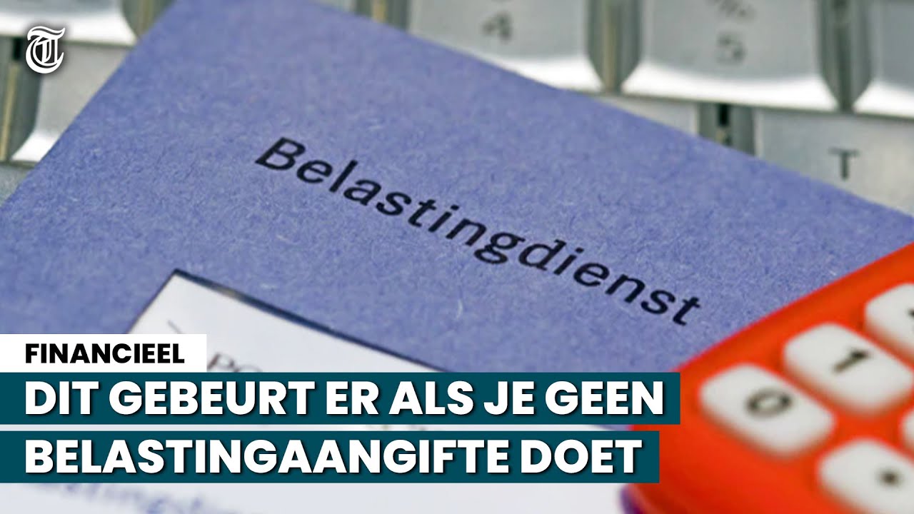 Dit gebeurt er als je geen aangifte inkomstenbelasting doet