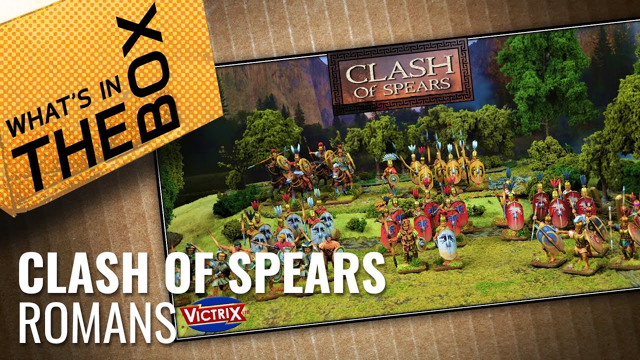 Unboxing: Clash of Spears | Roman Starter Set