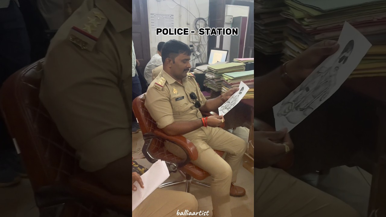 #police #reaction #viralvideo #explore #art #easy #sketch #live #ballia #like