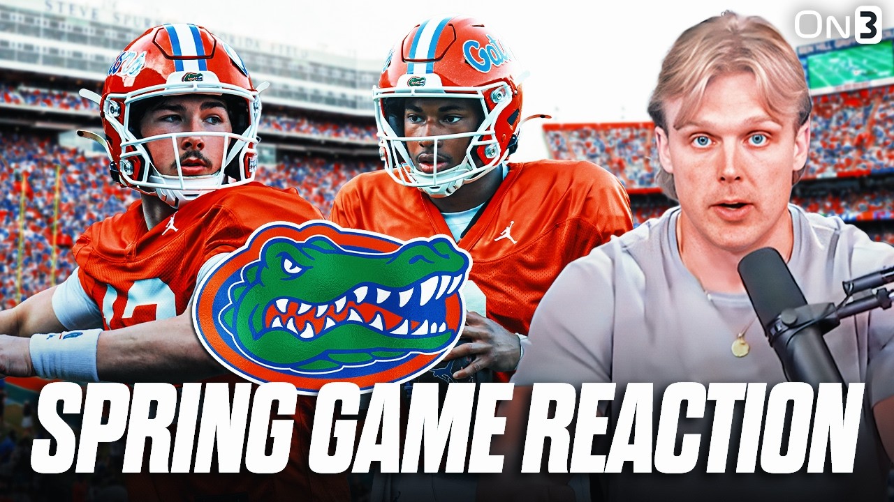 Реакция на весенний матч команды Florida Gators