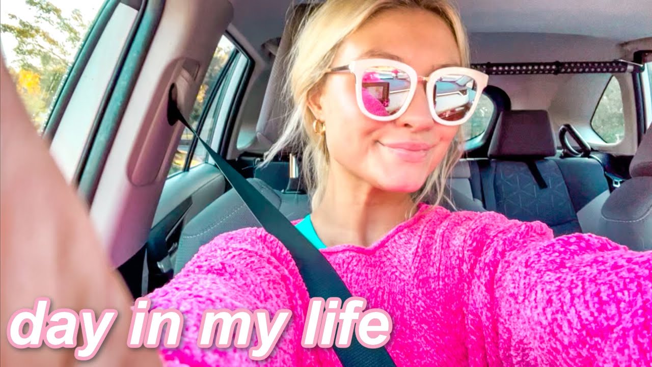 Day In My Life Vlog! | No Classes, Halloween Party, Hair Appointment, Working Out | Lauren Norris