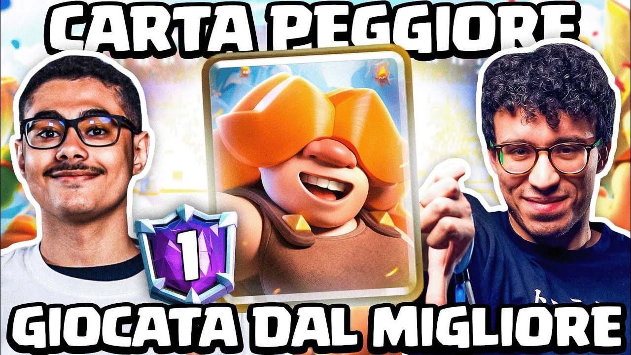 LA CARTA PIÙ SCARSA DI CLASH USATA DAL GIOCATORE PIÙ FORTE AL MONDO... MOMO! - CLASH ROYALE ITA