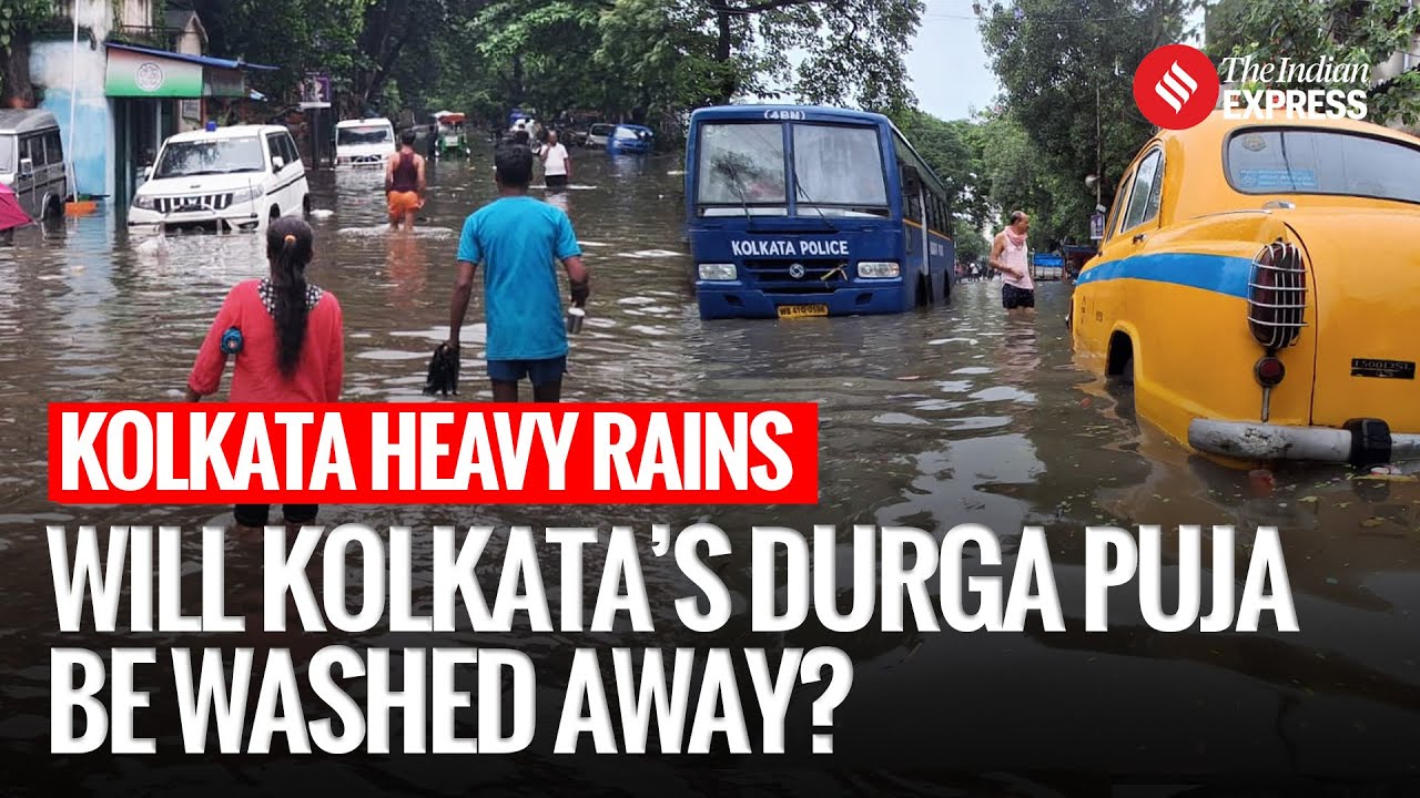 Durga Puja Celebrations Under Threat As Kolkata Reels Under Torrential Rains