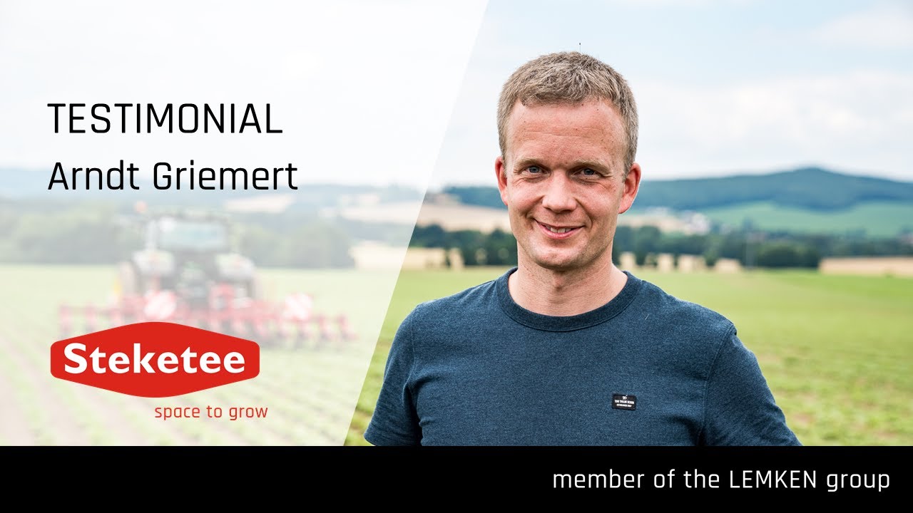 Steketee EC-Steer & EC-Weeder Testimonial Arndt Griemert