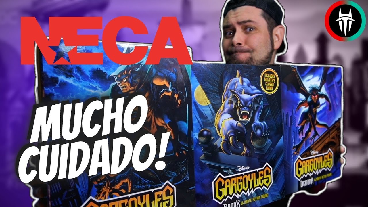 NECA GARGOLAS - A TENER MUCHO CUIDADO❗ Demona, Bronx y Goliath Review HabiToys