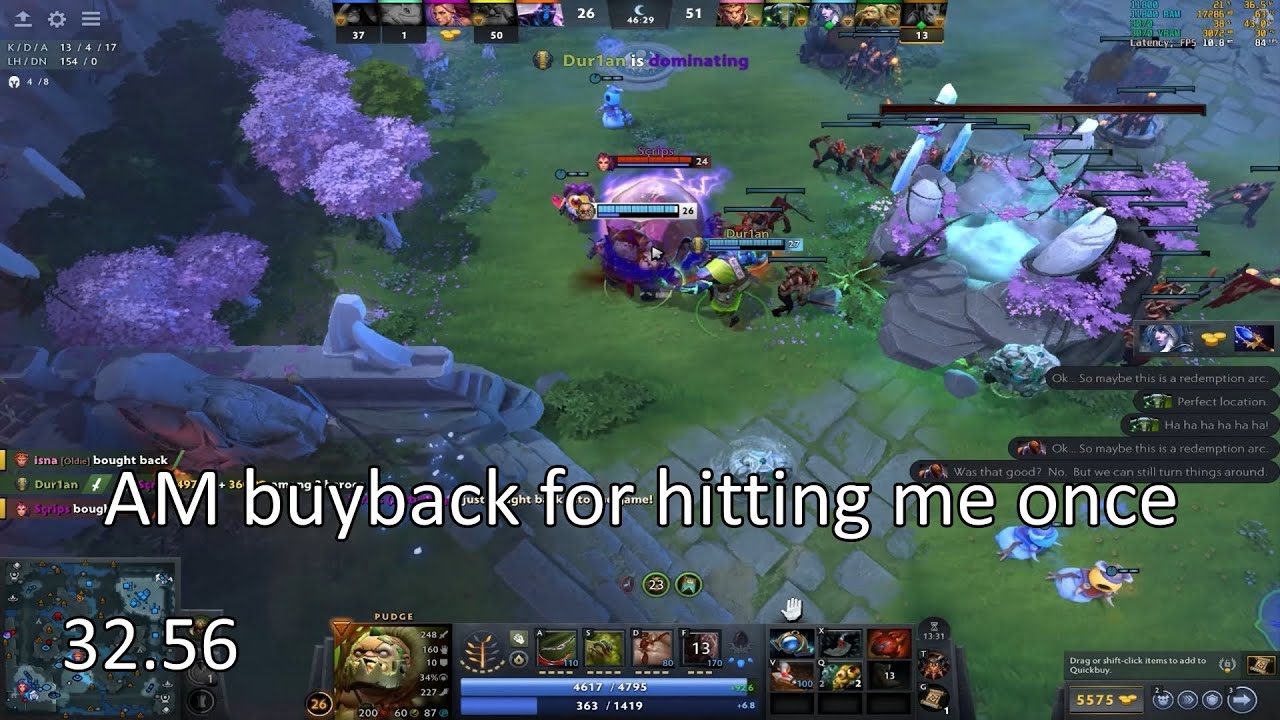 Pudge MVP offlane with Drow Ranger, 7.39c Dota 2 Gameplay 101