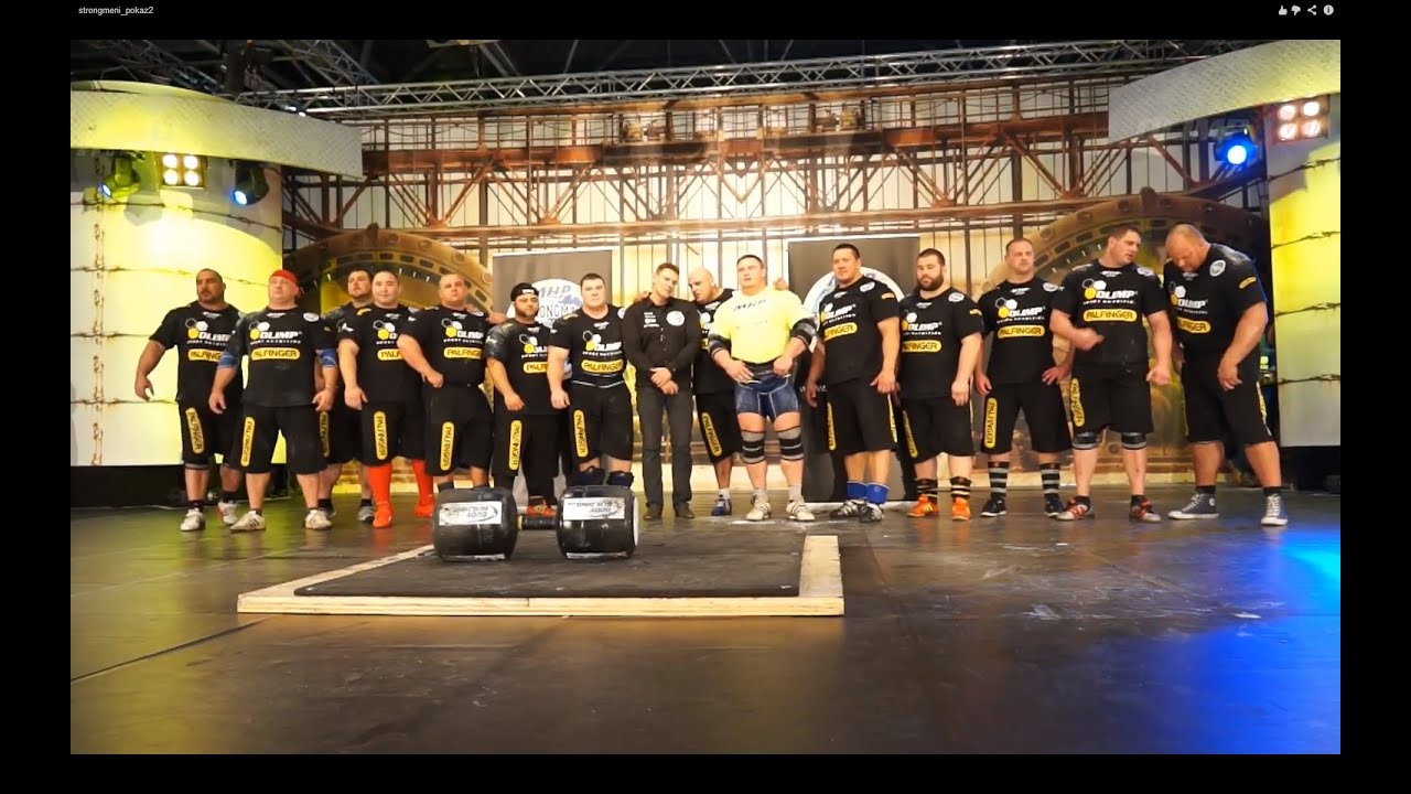 FIBO 2013 STRONGMAN CLASSX - Monster Dumbbell - Olimp Sport Nutrition