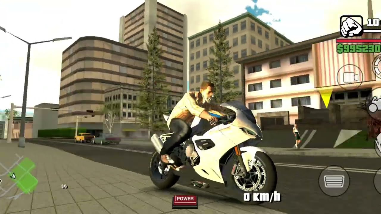 GRAND THEFT AUTO San Andreas Graphic Modpack Mobile-Gameplay in Android Device 