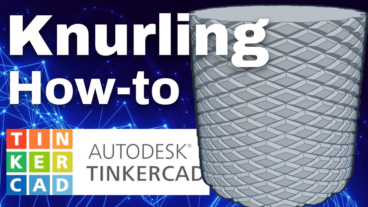 Knurling in TinkerCAD!? | How to model Knurling in TinkerCAD | Tutorial | Knobs Texture in TinkerCAD