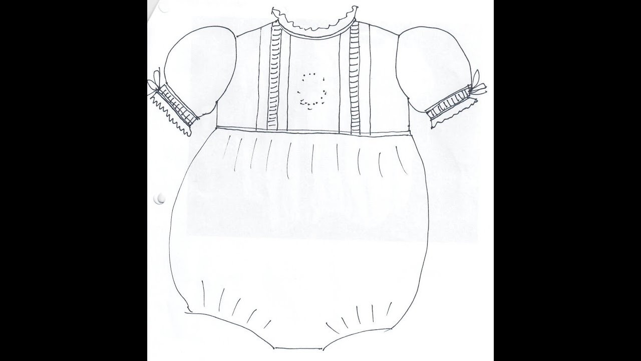 Project 1 Video 1 Chery Williams heirloom pattern "Baby Bubbles"