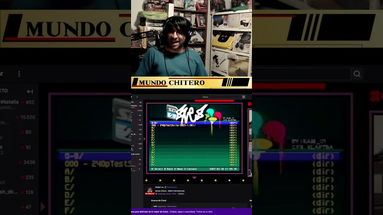 (Vertical) Mundo chitero - snes Ft @JuegosCutui
