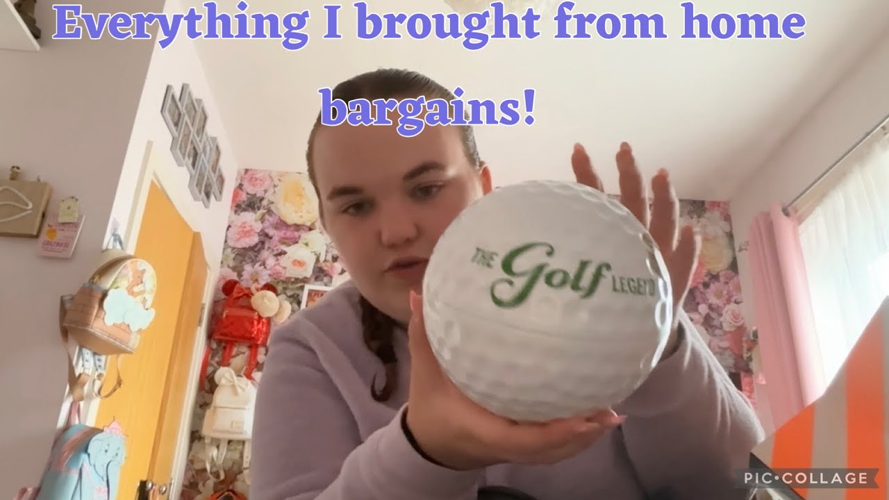 Everything I brought from home bargains!