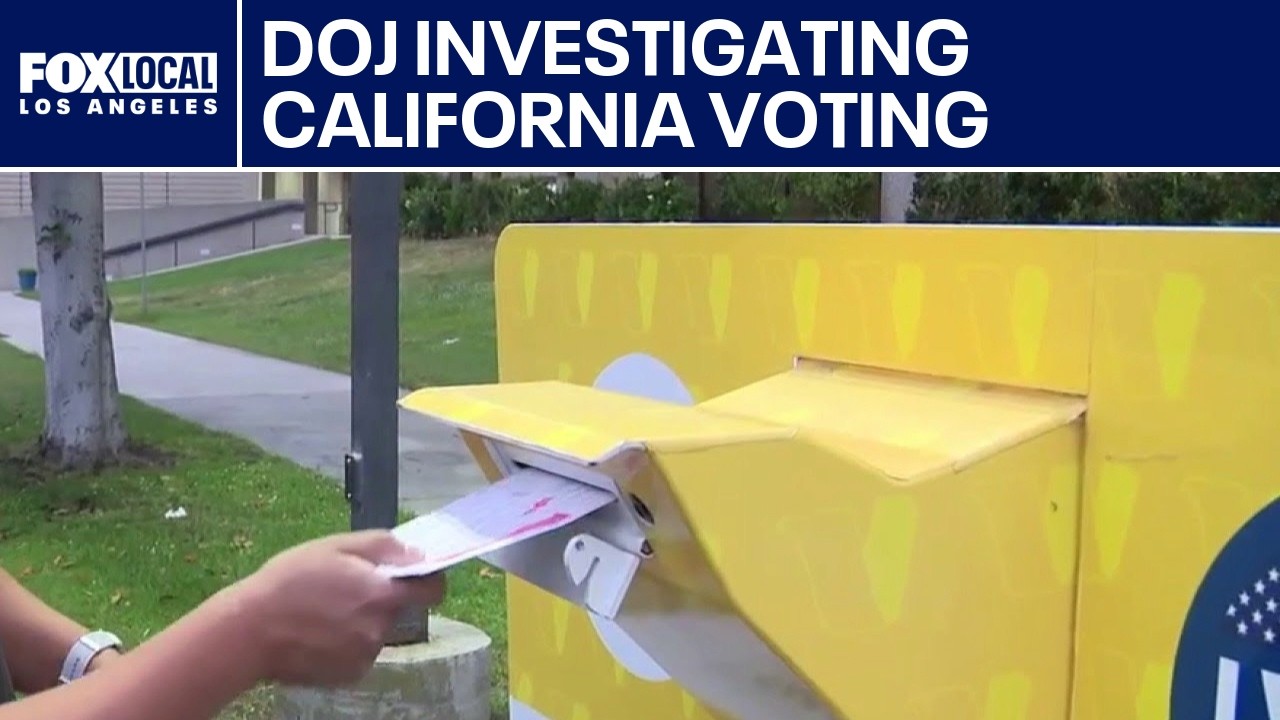 DOJ investigating California voting
