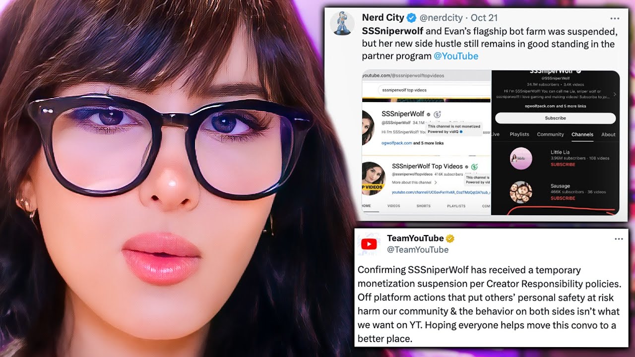 Ситуация с SSSniperWolf как-то ухудшилась
