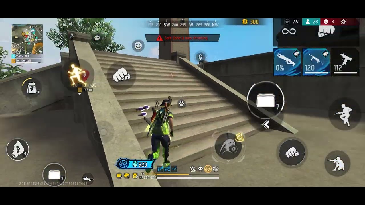 Jujutsu Kaisen update in free fire 🔥 opponent tondegamer😱like and subscribe guy #freefiremax #viral￼