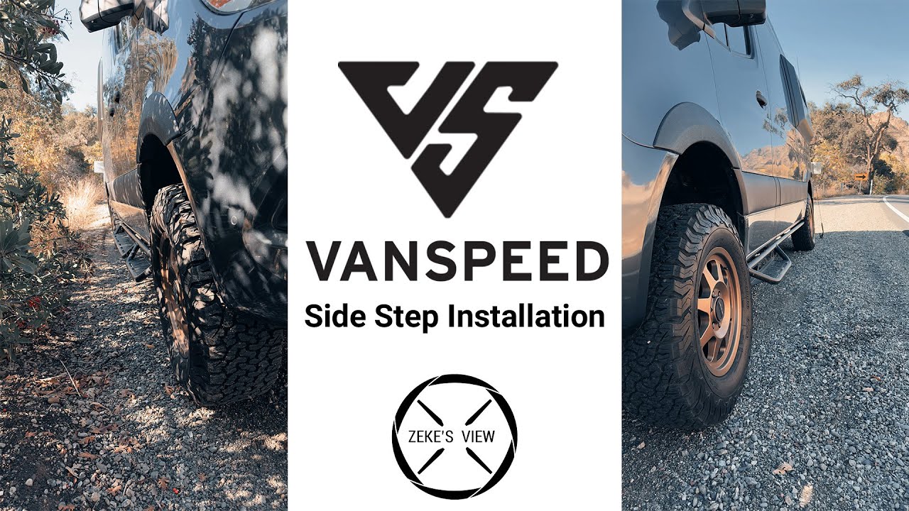 Vanspeed // The Vanmart Sprinter Side Step Installation