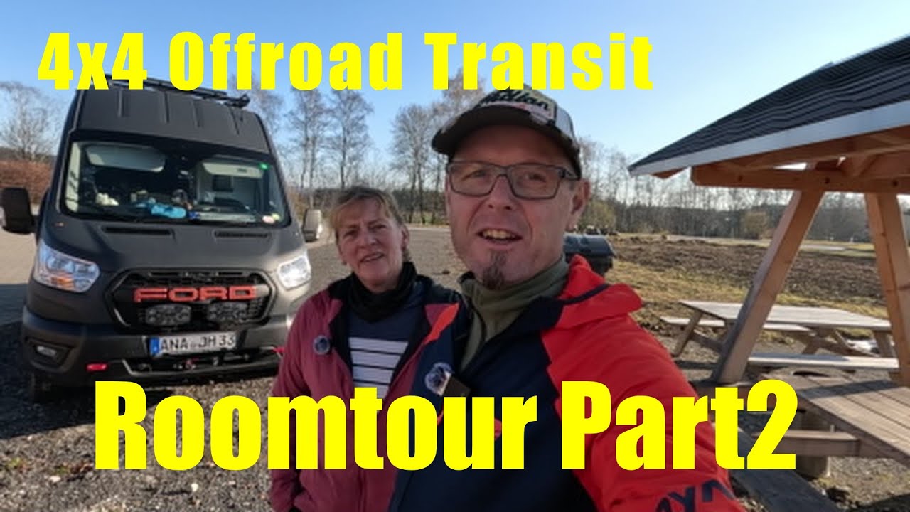 Camper Van Roomtour Teil 2 4x4 Transit Offroad Edition, der Innenausbau