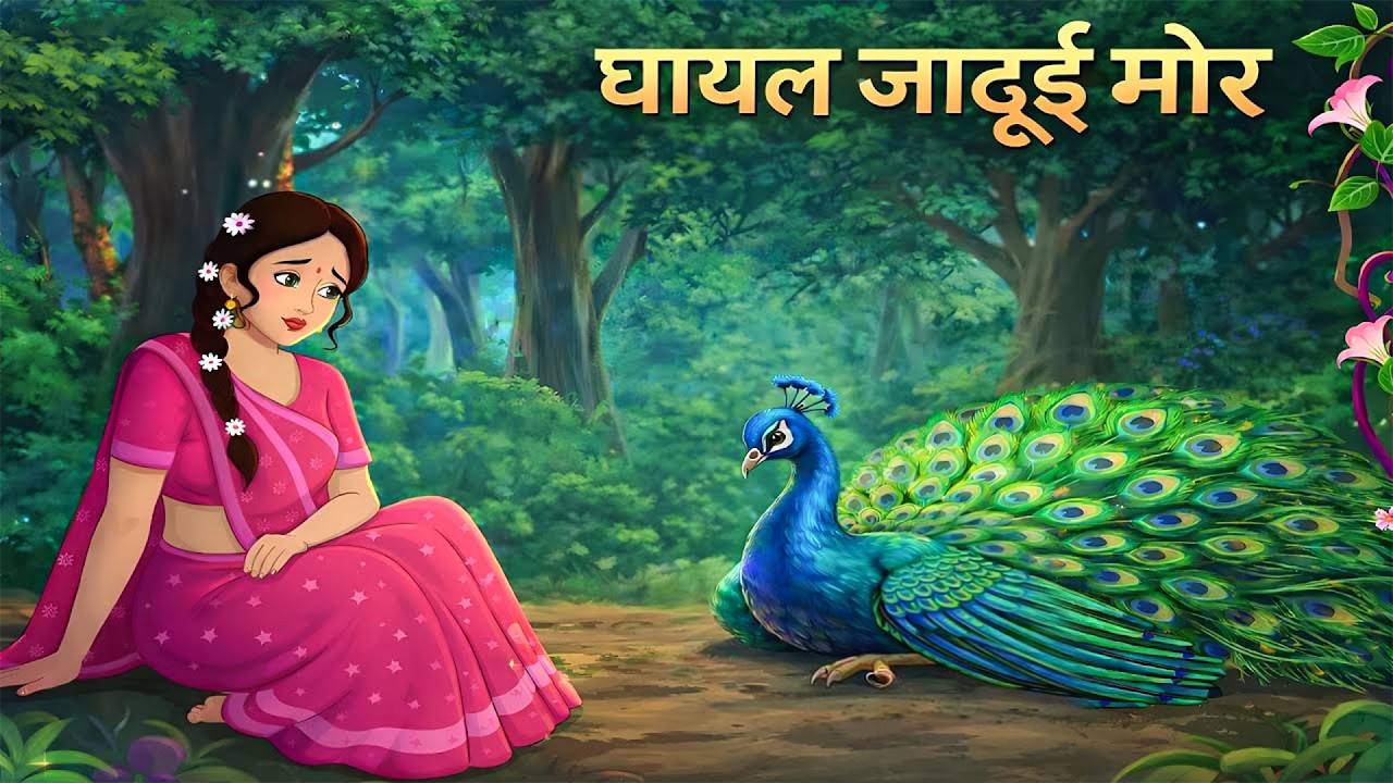 घायल जादुई मोर का रहस्यमई चमत्कार |  Rahasyamay Kahani | Hindi Kahaniya | Moral Stories