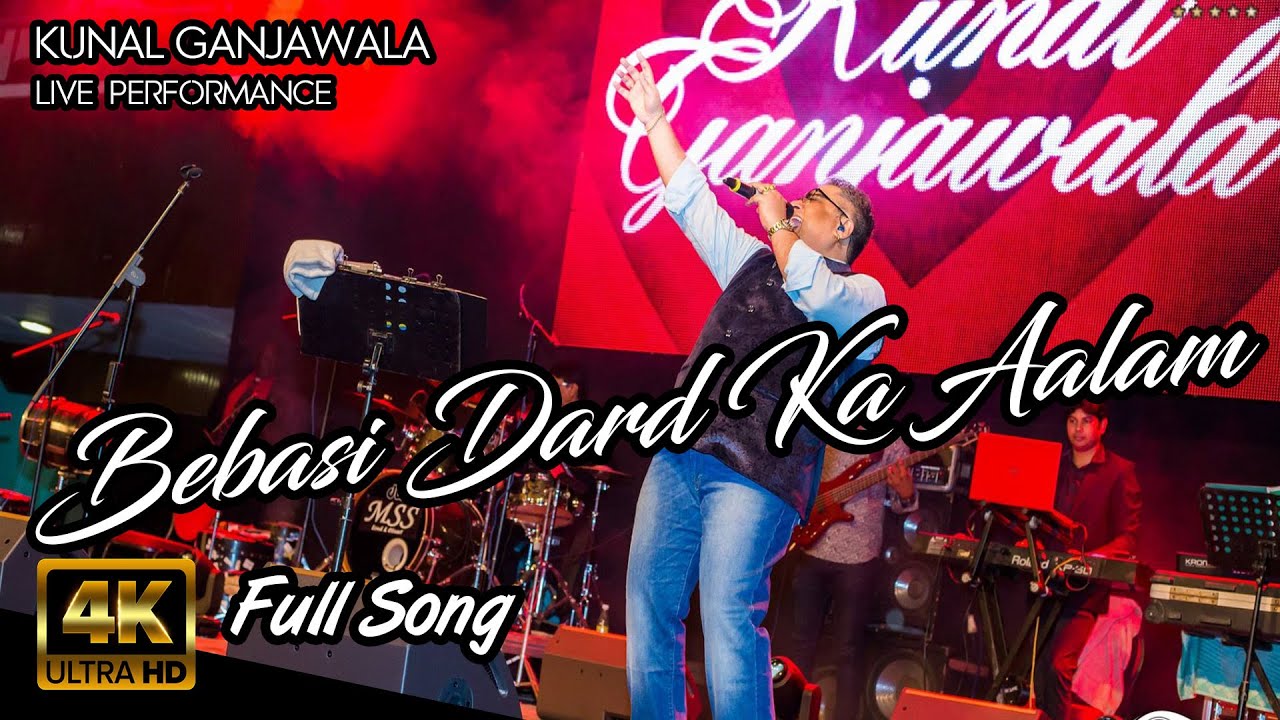 Bebasi Dard Ka Aalam: Kunal Ganjawala Live Performance | Live in South America | FULL SONG | 4K HD