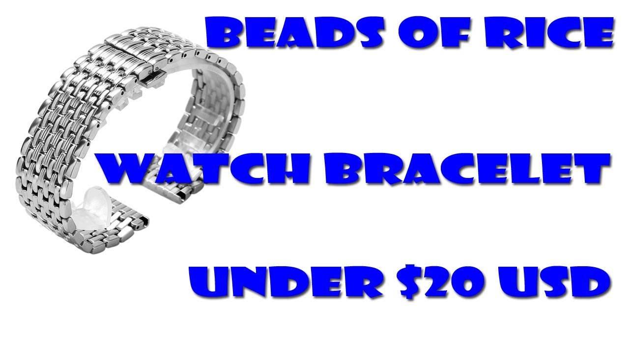 Cheap Beads of Rice Watch Bracelet