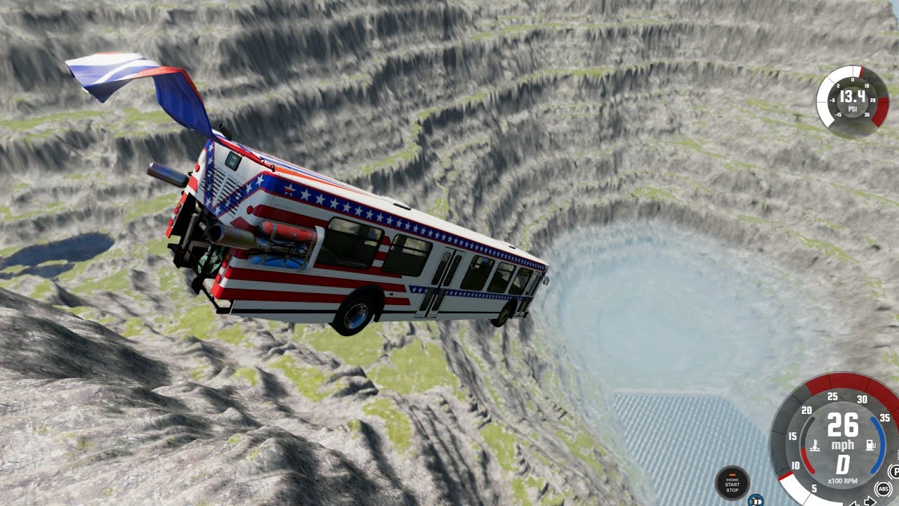 BeamNG drive new gameplay inpossible real drive car crash gameplay 2026