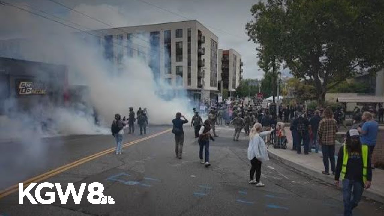 Residents near Portland ICE facility asking DHS to end months of agents unleashing tear gas