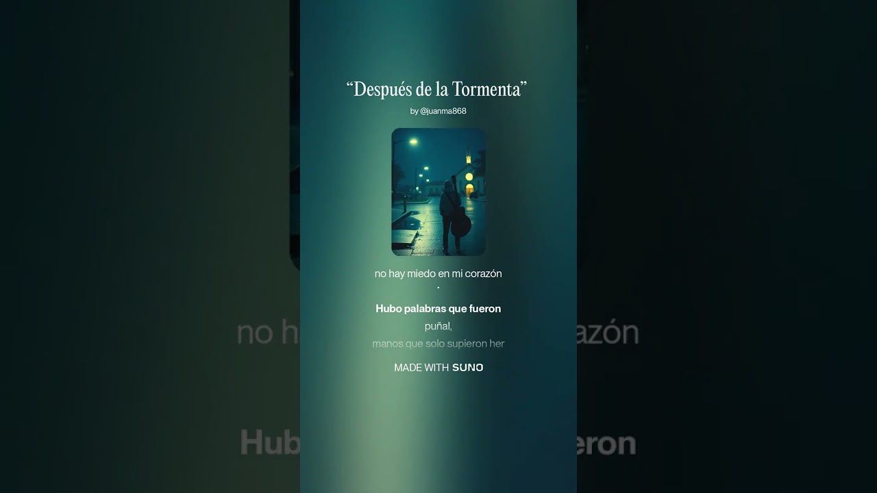 “Después de la Tormenta”