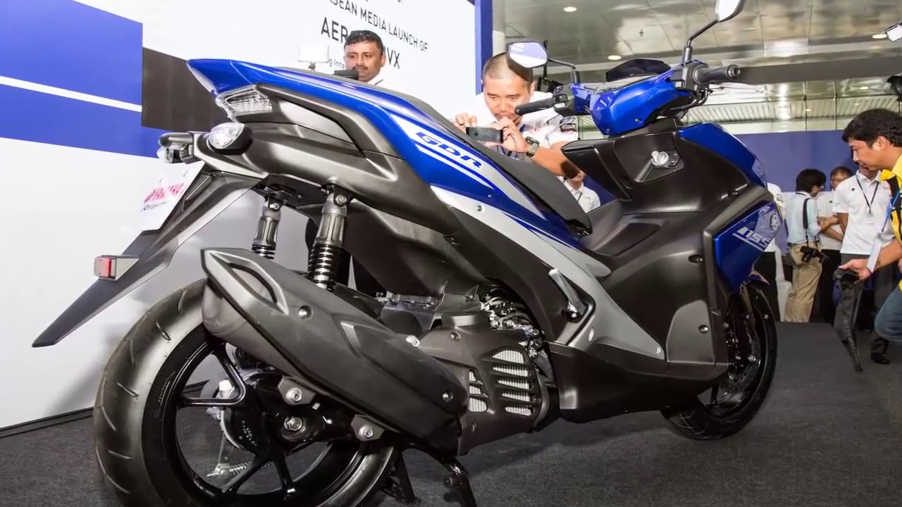 Yamaha NVX 2017 ra mắt tại triển l&atilde;m VMS 2016.