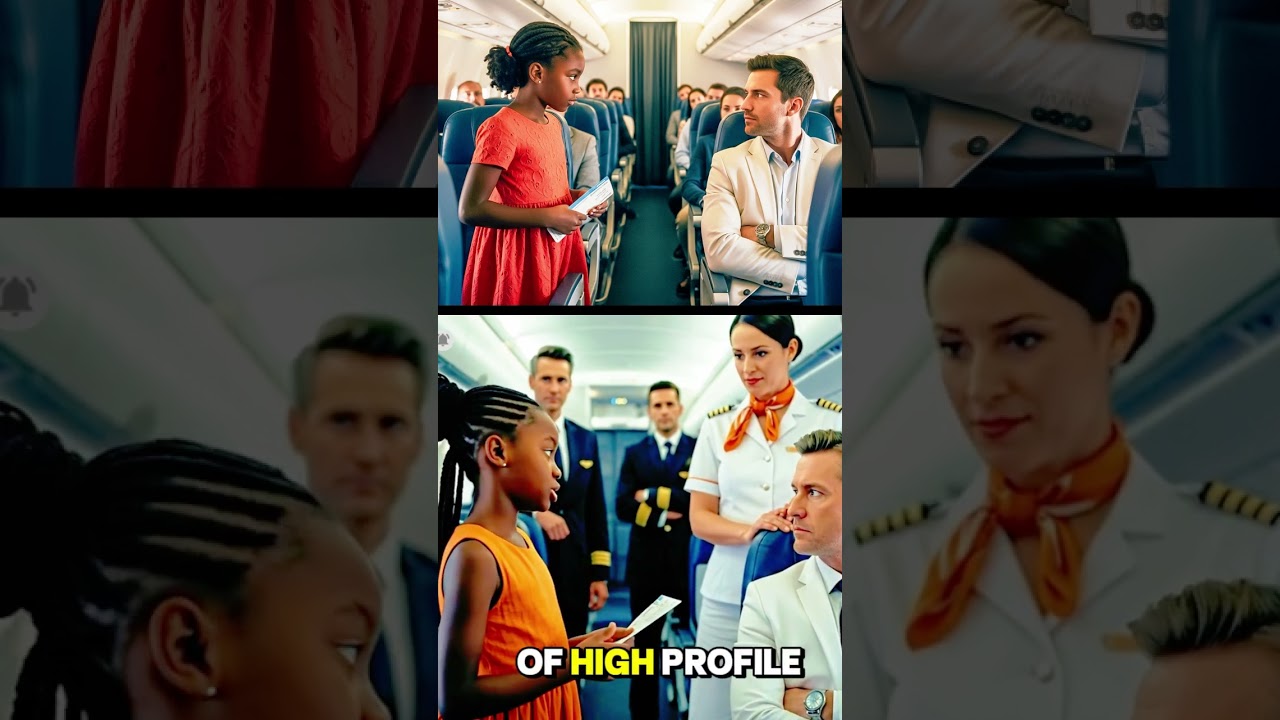 Black Billionaire Girl's Seat Stolen by White Passenger&mdash; Seconds Later Flight Gets Grounded #shorts