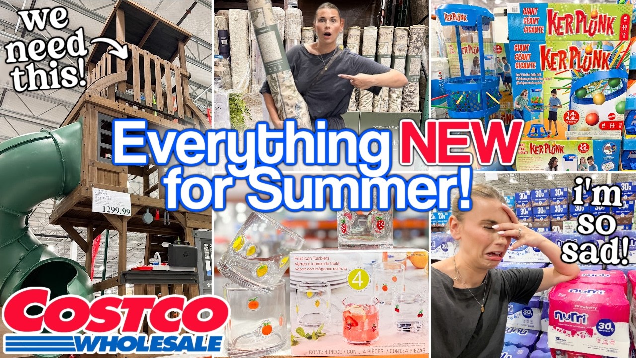 I&rsquo;m SHOCKED... Costco JUST DROPPED the BEST Summer Finds 😳☀️ *everything new*