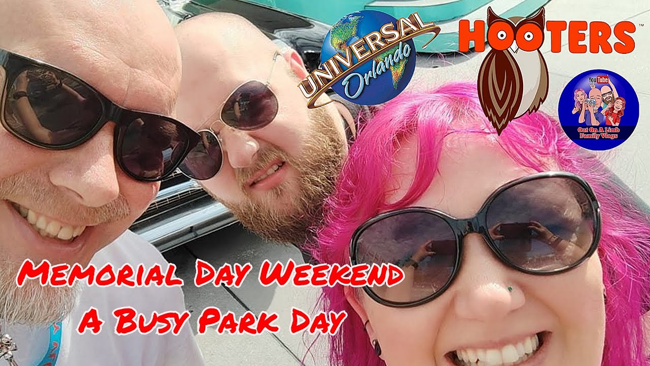 Orlando Florida  Universal Studios Hooters Islands of Adventure Vacation Holiday DAY 3