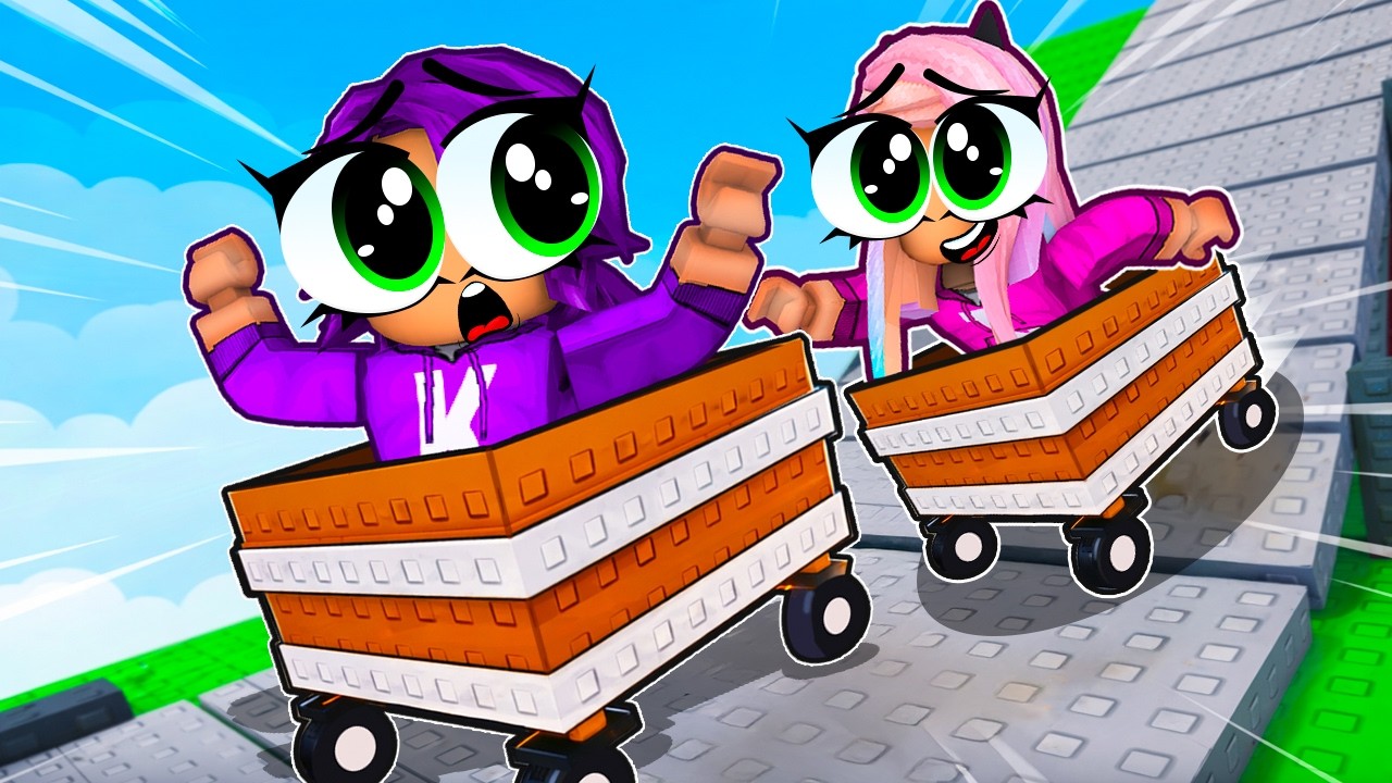 Roll in a Cart Challenge! | Roblox