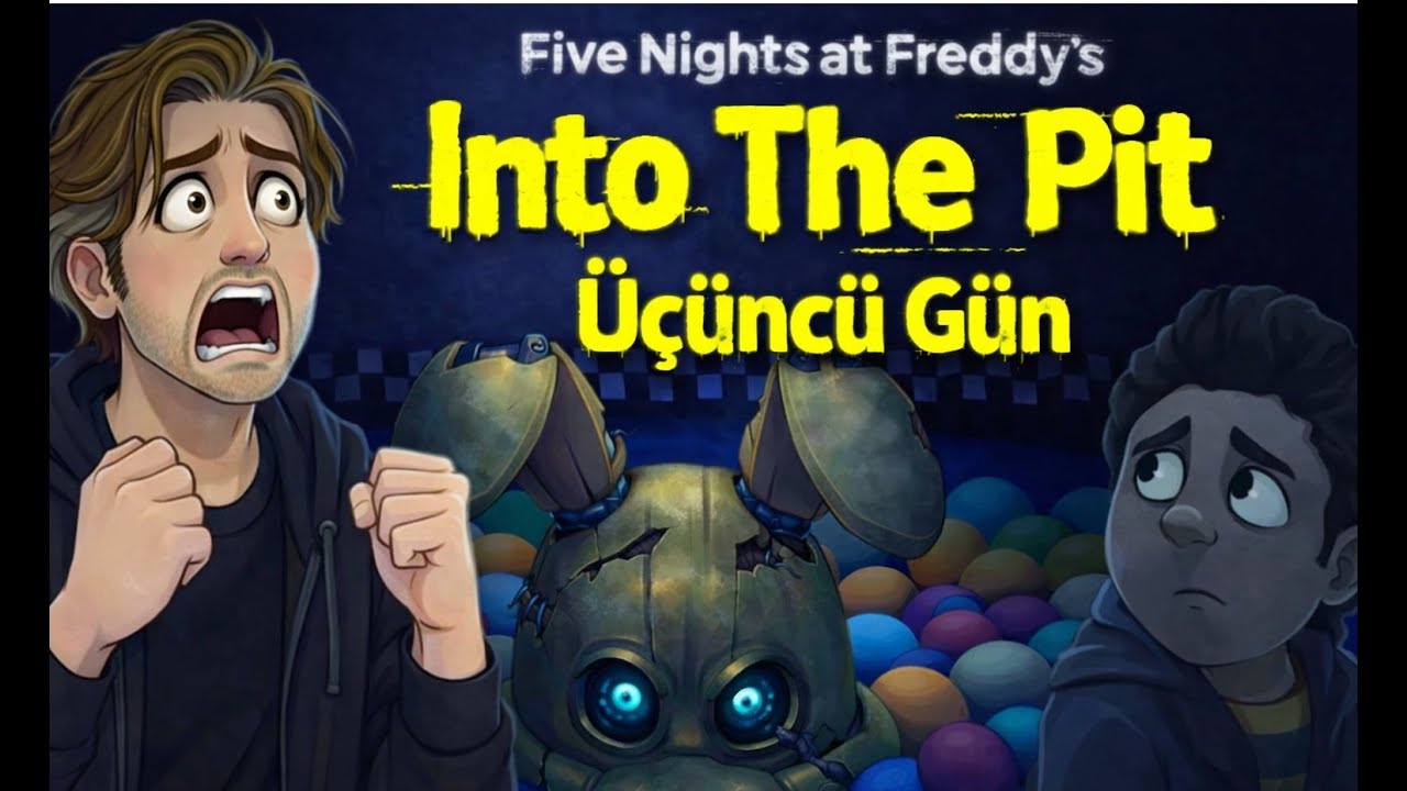 Babamızı Bulmaya Çalışıyoruz // Five Nights at Freddy's Into the Pit Türkçe