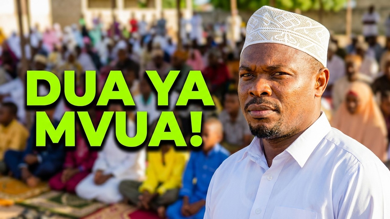 KISOMO CHA KUOMBEA MVUA CHA VITUO VYA YATIMA VINAVYOENDESHWA NA SAIDI LUGUMI