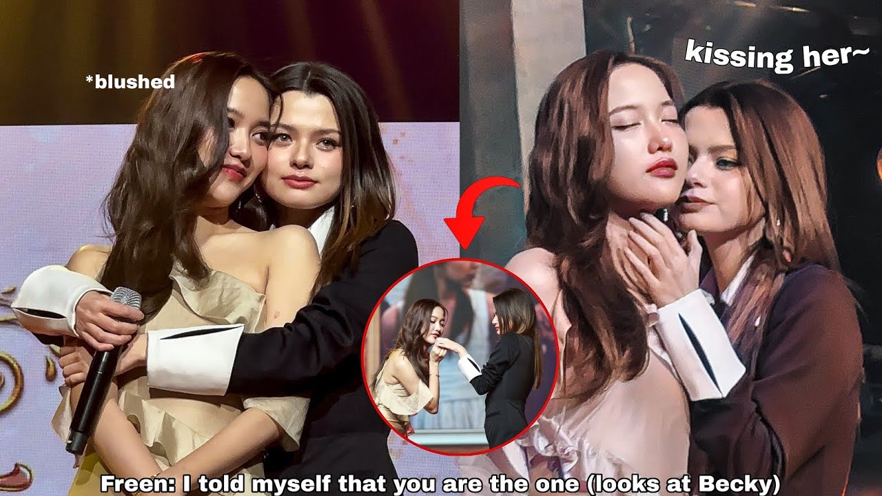 (FreenBecky) FREEN FELT SOMETHING WHEN BECKY HUGGING HER during Royal fanmeeting in Manila