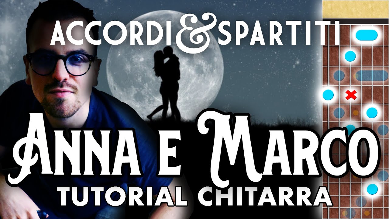 ANNA E MARCO Tutorial Chitarra - Lucio Dalla