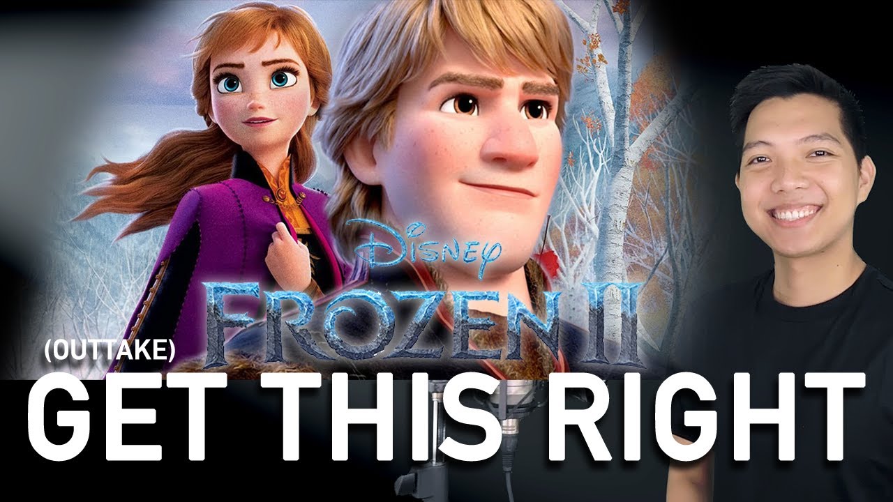 Get This Right (Kristoff Part Only - Karaoke) - Frozen 2 (Outtake)