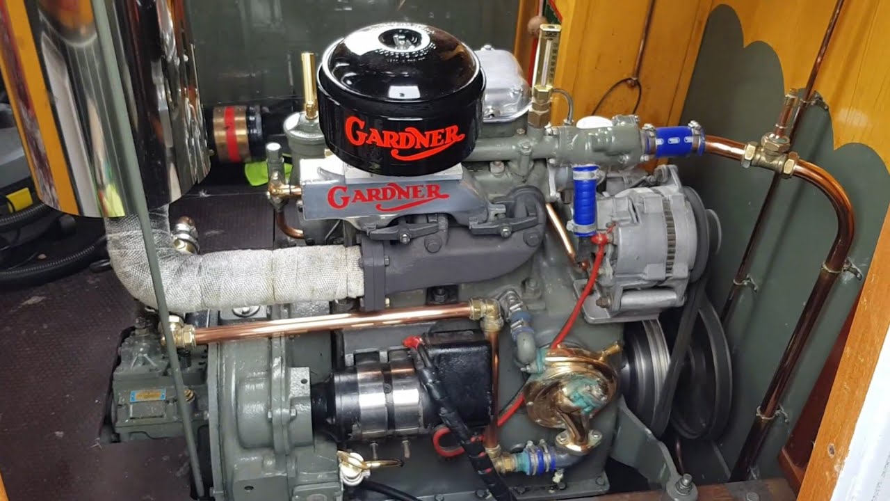 Narrowboat Engines-Gardner 2LW