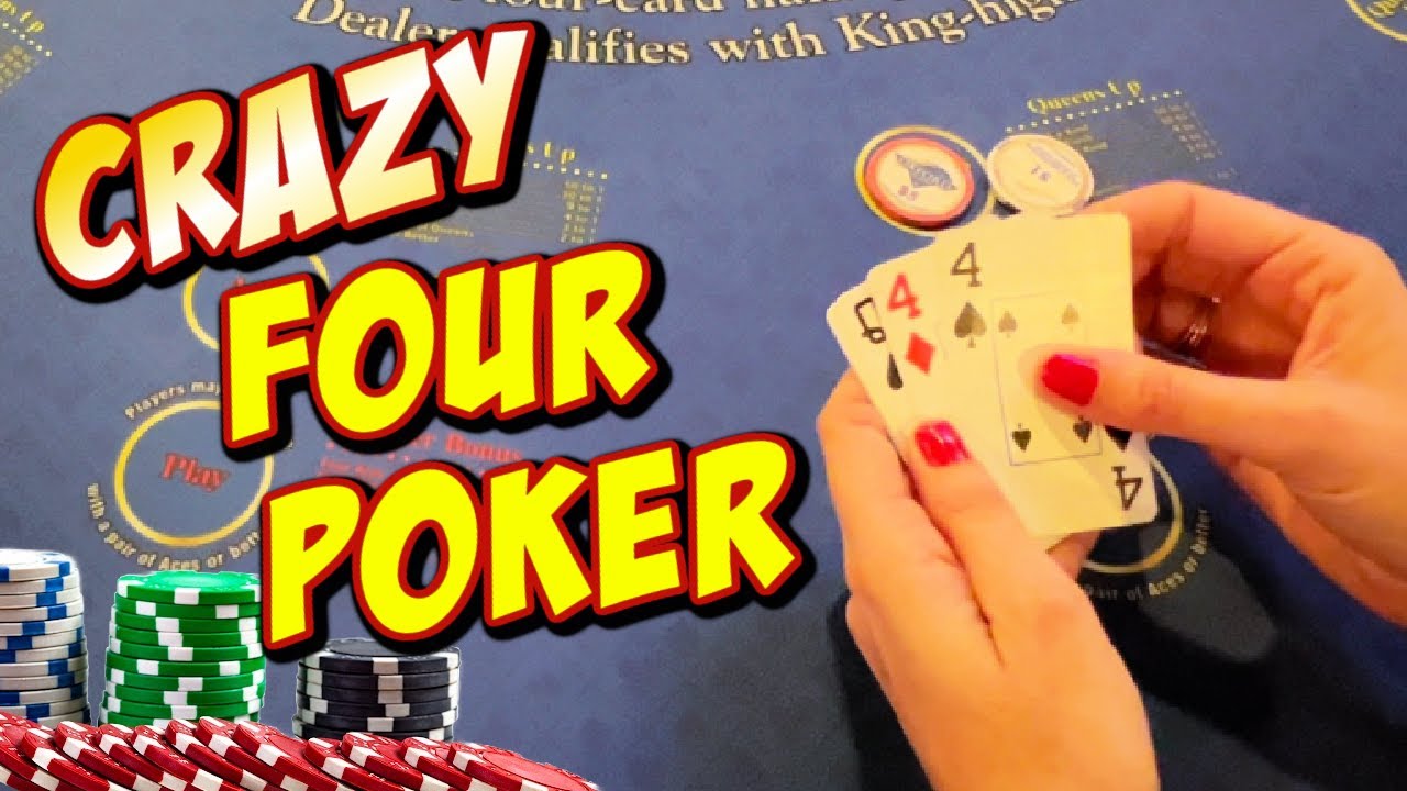 Хороший забег на Crazy Four Poker 👊