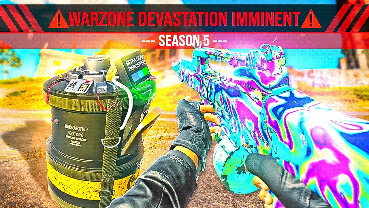 The NEW NUKE CAMO on Rebirth Island..😍 (Warzone Season 5)