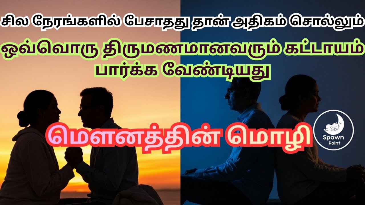 மௌனத்தின் மொழி |Emotional Tamil Story |The Language of Silence| கதைகளின் கண்ணாடி|#relationshipstory