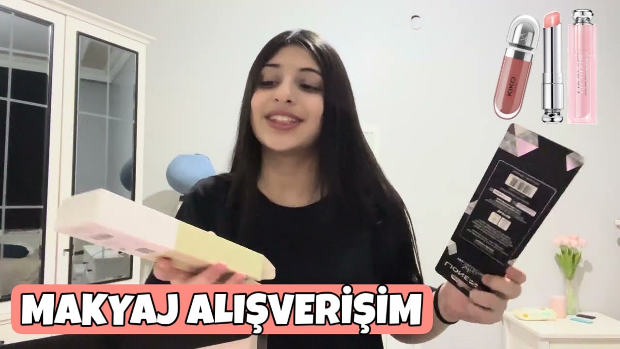 YENİ YIL İÇİN MAKYAJ ALIŞVERİŞİMİ GÖSTERİYORUM. Sudebrnc