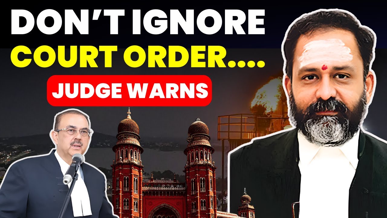 Madras HC Judge Challenge Senior Advocate Over ‘Election’ Remark | Intense Argument 