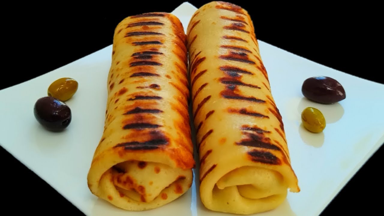 Halloumi Cheese Filled Bread Rolls || Cheese Stuffed Bread Recipe || Cheese Filled With Pancakes