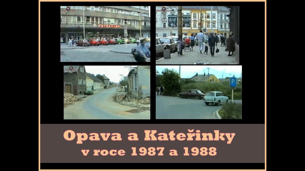 Opava a Kateřinky na konci 80. let