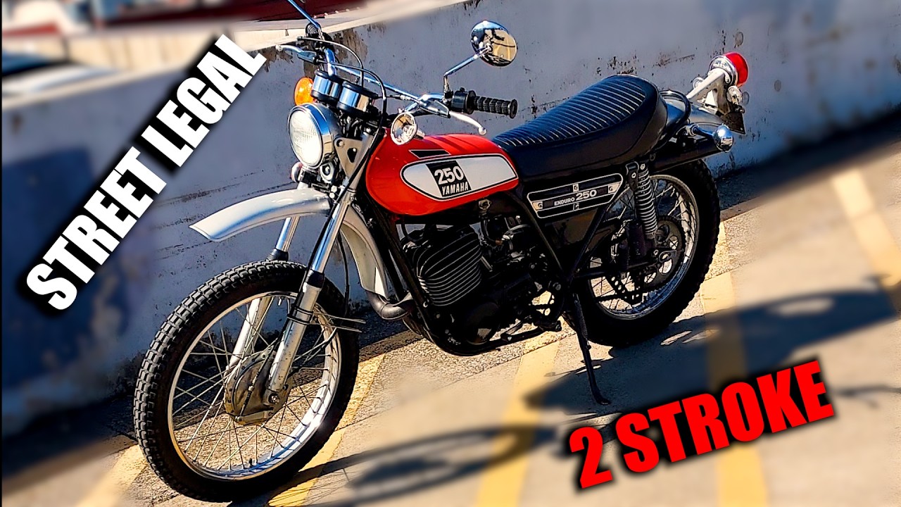 yamaha DT250 Revival and first ride